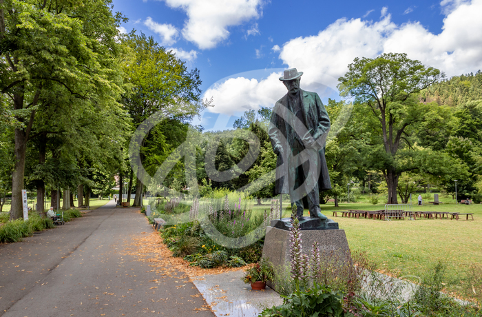 Hronov - park s minerálními prameny