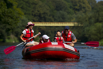 Rafting a jízda na kajaku